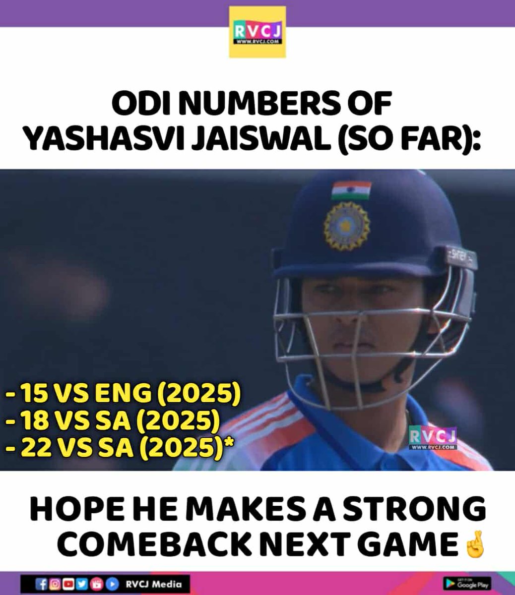 rakeshrok20's tweet image. Yashasvi Jaiswal is still a better opener than any other except Rohit Sharma.
Just a few failure you can&apos;t judge him with that, he will do strong come back. He is the best we have in new generation.

@ybj_19 #yashasvijaiswa #jaiswal #rohitshamra #ViratKohli