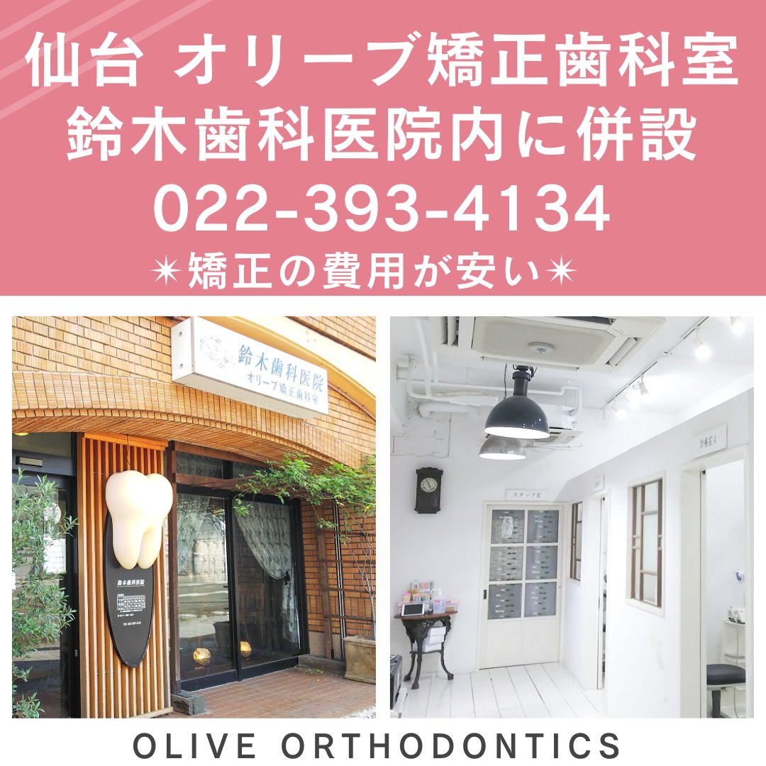 OliveSendai's tweet photo. 🕊仙台オリーブ矯正歯科室　アクセス方法🌿

🚌バス🚌八幡一丁目停留所より徒歩約1分🚶
（仙台駅より出ています）
🚗車🚗無料駐車場を2台分完備🅿

〒980-0871
宮城県仙台市青葉区八幡一丁目4-22
裳榮ハイツ1F

詳しくはこちらをご覧ください☟
https://t.co/iqPzNeIrsY https://t.co/GkJypy3pob