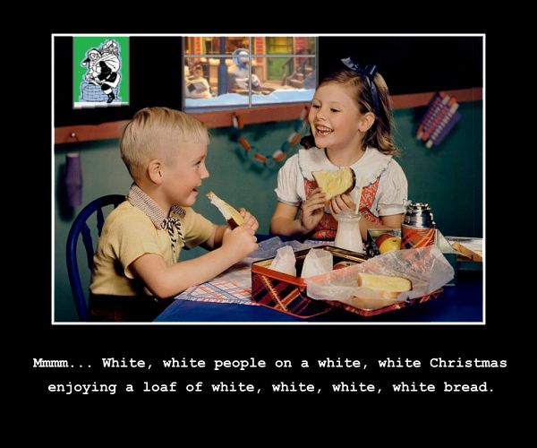 This should be white up your alley.