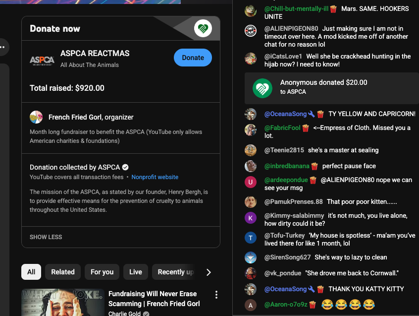 HEKATEYT's tweet photo. @chxrliegold @totesjean @ytunderground23 
Y'ALL, FFG DIDN'T HAVE THE DONATE HEART ON THE CHAT. IT WAS ONLY A SEPARATE DONATE BUTTON.

Here is a tutorial on how to set up fundraisers and it specifically states the option to receive donations in your live superchat is separate than the DONATE button located beside the chat.  

https://t.co/uCZdZxoCZG

As you can see from the attached screenshots, FFG was receiving notifications for people donating through the donate button beside the chat. The SUPERCHATS are separate. 

#FOODIEBEAUTY #GORLWORLD #FoodieBeautyAnimalAbuser 

BING BONG, BITCH! @NOTFRENCHIE