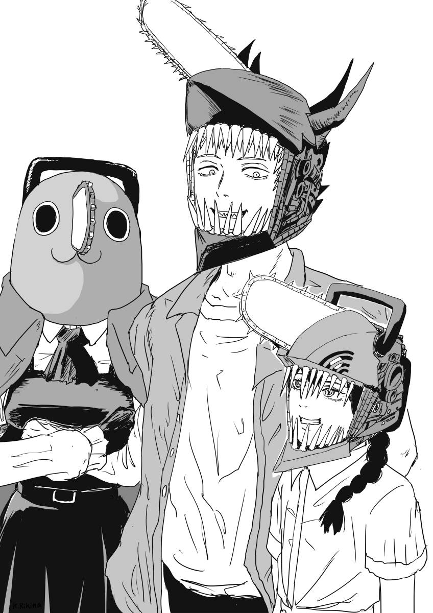 何も見えないんだが?
#チェンソーマン #chainsawman #csm222 