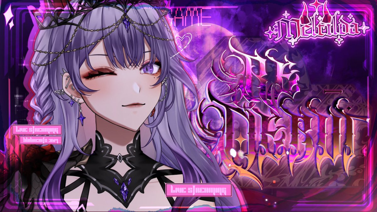 Meltilda |เห็นกันแล้วกดฟอลกันรึยังคะ💜🔮 tweet media