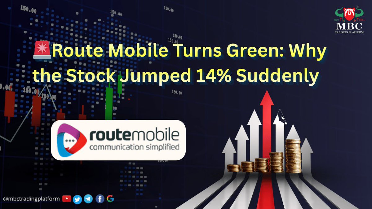 TradingMbc's tweet photo. 📘 Route Mobile 14% Rally Explained

📉 YTD లో భారీ fall తర్వాత
📈 Route Mobile ఎలా 14% intraday bounce ఇచ్చింది?

Full breakdown & key technical levels here 👇
🔗 https://t.co/PAnXYwuPj8

🎓 Learn Technical Analysis & Market Structure
MBC Trading Platform – Stock Market Offline & Online Classes