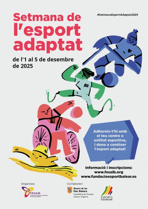 En el Dia Internacional de les Persones amb Discapacitat celebrem la #SetmanaEsportAdaptat2025

 🎉 Gràcies als 63 centres inscrits i als 12.990 alumnes participants per apropar l’esport adaptat a les aules. 

💪 Compartim experiències i diversió!