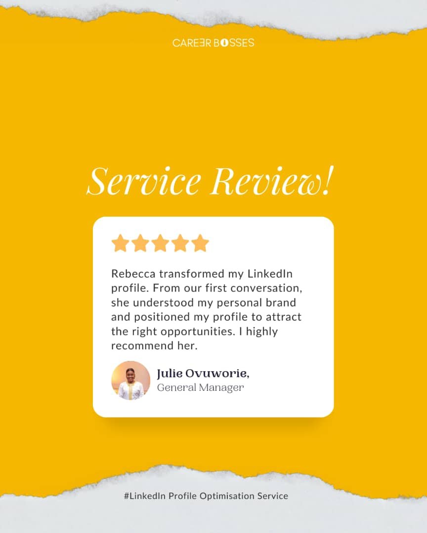 careerbosses's tweet image. From Operations Manager straight to the General Manager at her organisation.

Your LinkedIn Profile is an asset that showcases you on a global stage. Optimise your profile and use it as an asset for your career success.