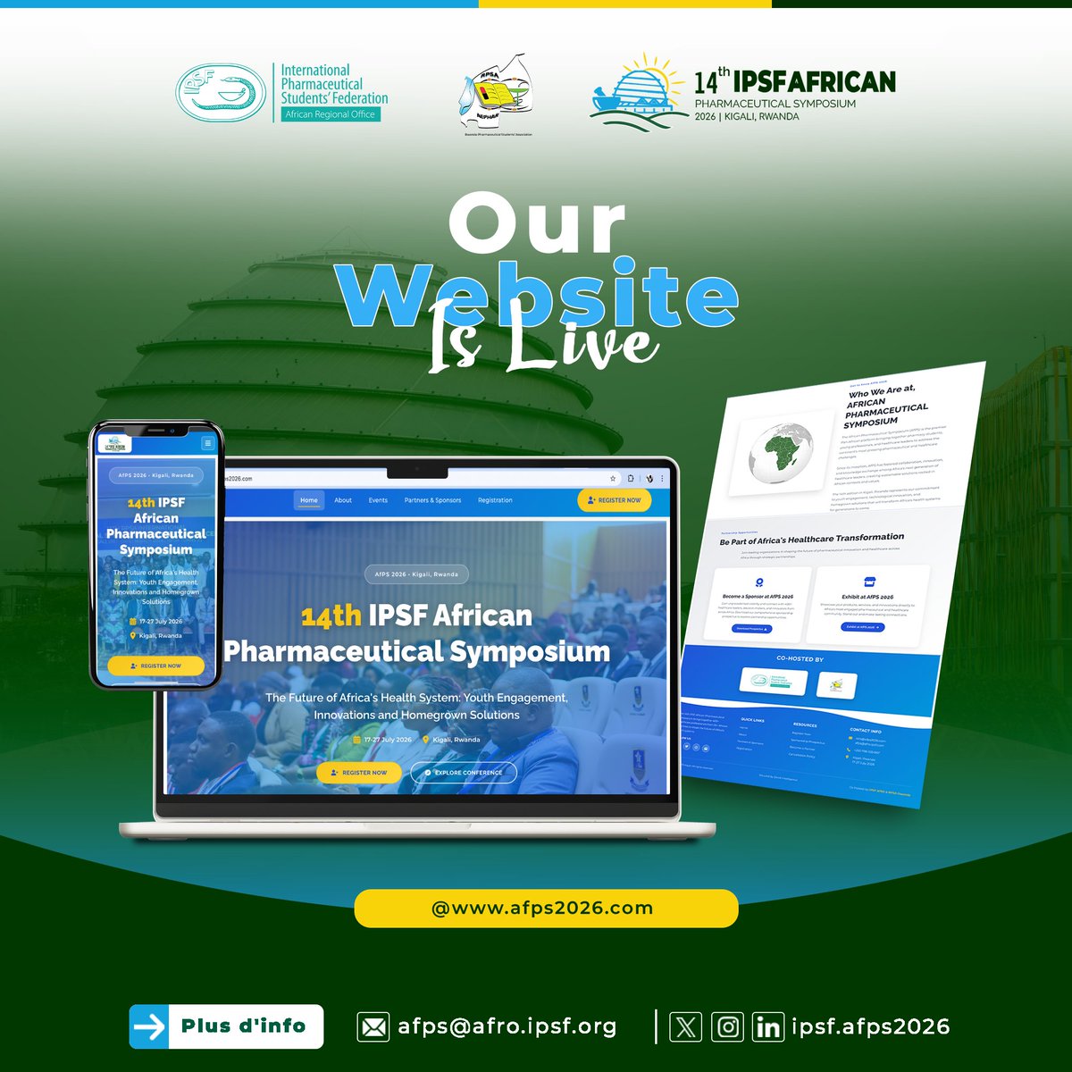 14th IPSF African Pharmaceutical Symposium tweet media