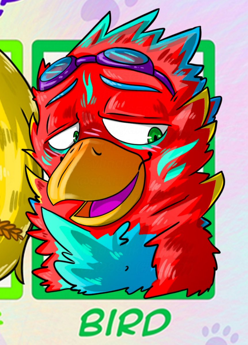 stArT16566151's tweet photo. Shy bird ๐ฆ๐๐
#HowDoYouDrawAFurry
#furry #furryfandom #furryart #furryartist #Bird https://t.co/kJghArL6H8