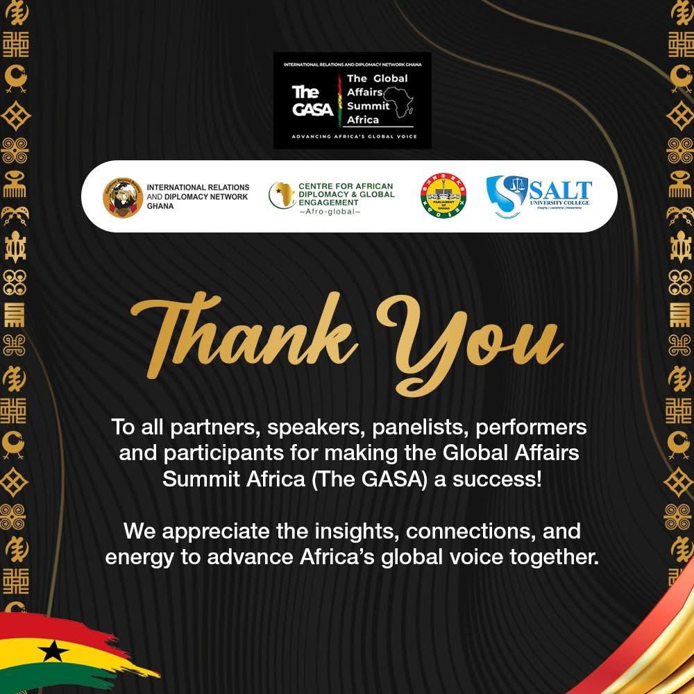 To all of our GASA attendees, partners, speakers, panelists and stakeholders, we say a big thank you for helping us make our inaugural Summit a success. See you next year! 

#IRDNTheGASA