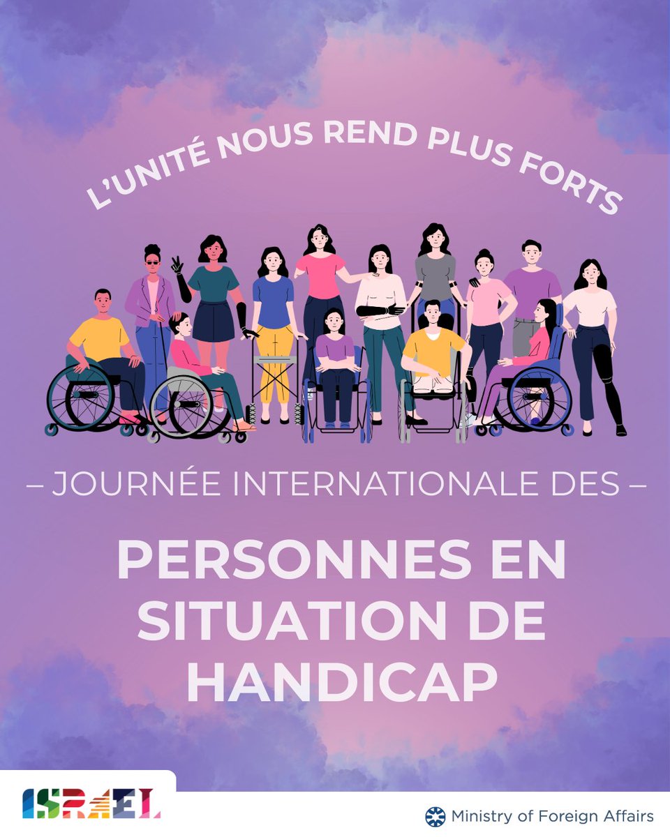À l’occasion de la Journée internationale des personnes en situation de handicap, rappelons que l’accessibilité, l’égalité et la représentation comptent chaque jour.

L’unité nous rend plus forts.
Garantir à chacun la possibilité de participer pleinement est une responsabilité