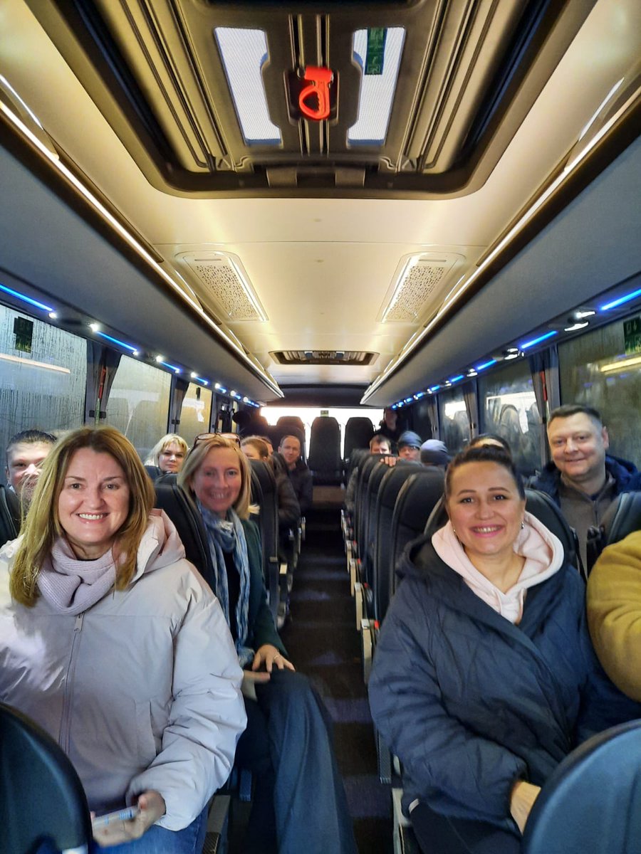 Teach an Léinn FET College Students and Tutors embarking on a Tipperary historical and cultural tour today visiting Cahir Castle and the Rock of Cashel. An enjoyable and formative day away from the classroom.