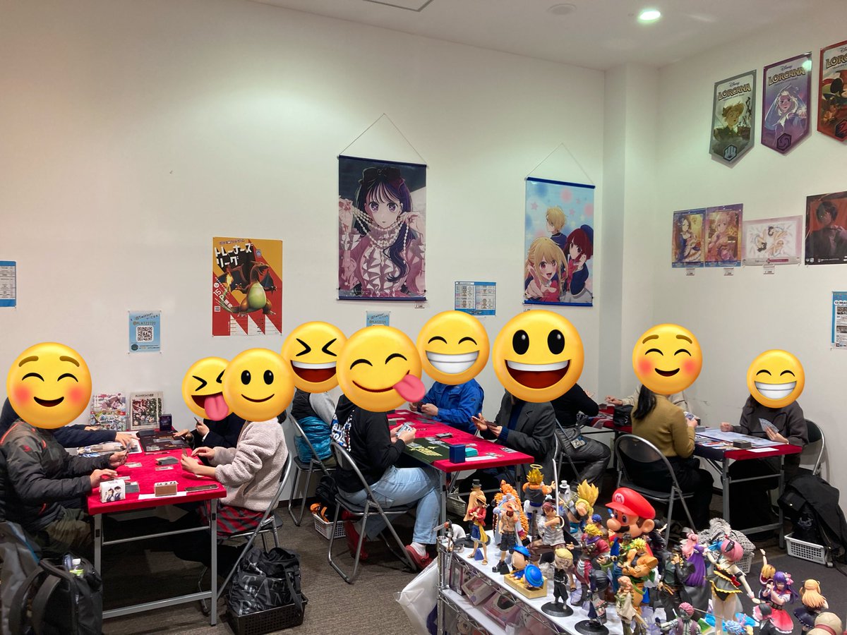 コナンTCG チャレンジ戦 本日は12名でスタート‼️