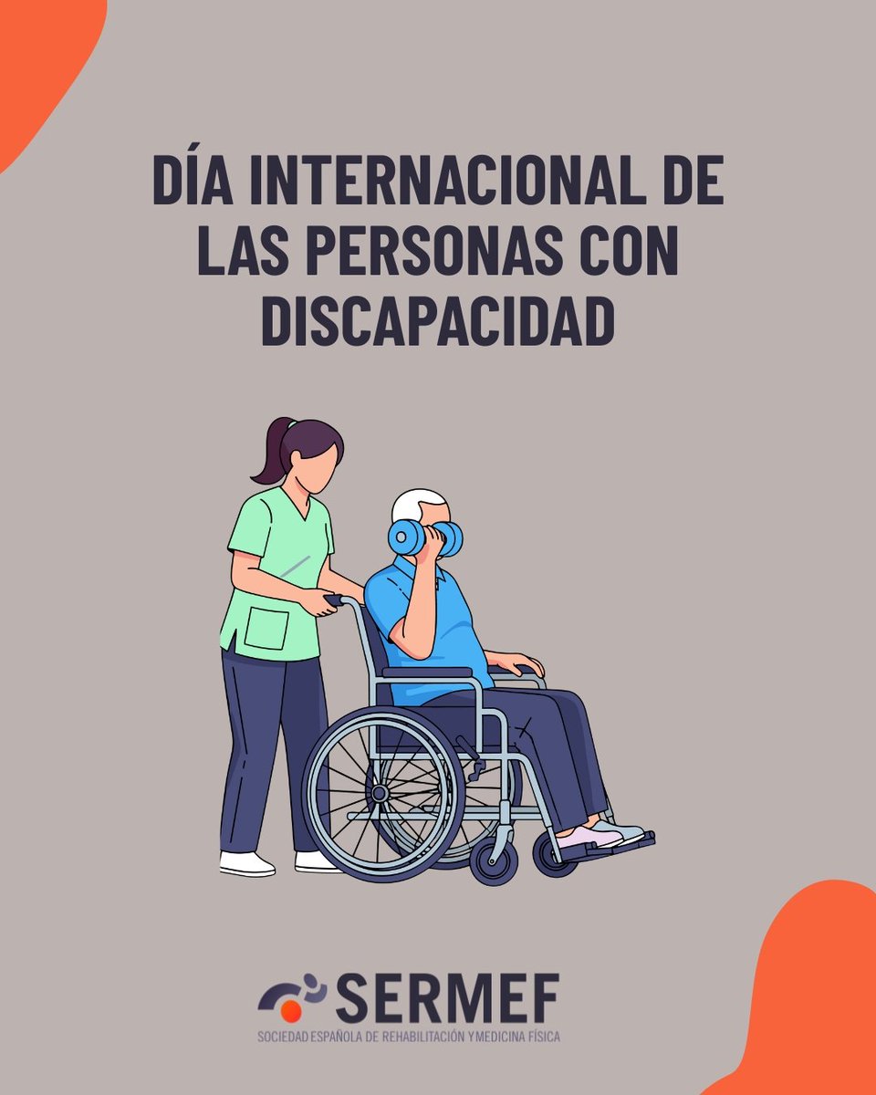 SERMEF_es's tweet photo. ♿️ Día Internacional de las Personas con Discapacidad
La discapacidad no es un defecto: surge cuando una condición de salud se encuentra con barreras del entorno.
En SERMEF pedimos una Rehabilitación accesible, moderna y centrada en la participación.
#Inclusión #SERMEF https://t.co/DkbofP0vB6