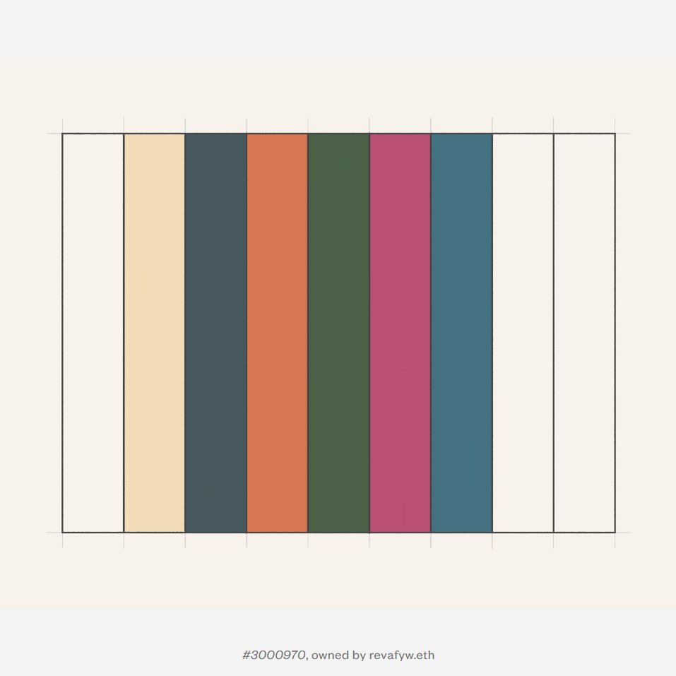 Reva_fyw's tweet image. Drawings for a Monument #970 from @jeffgdavis 
So glad to have it in my collection! 😊
@artblocks_io