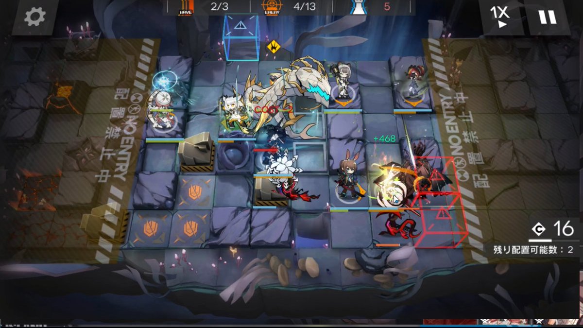 igresttw's tweet image. TN-4の配信見てたら、また圧人できる気がしたのでやりました。導灯の試練#5 抑制ユニットなし 最終試練 TN-4 星5のみ 7人です。4日前のこれ以上詰めれないといった私は嘘つきでした。
なお、wave2抱え成立してからそのまま倒すとめちゃ時間かかるので実体使いました。

youtu.be/KbaN54uZn1I