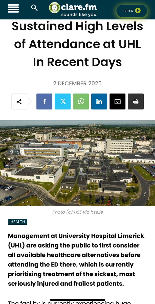 CampaignMWHC's tweet photo. #UHL have asked that people do NOT attend the Emergency Department due to sustained high levels of attendanceโฆ.
Click here for full post โก๏ธ https://t.co/ps5jrFSOAU
#Midwesthealthemergency #UHLincrisis #wearedying https://t.co/M5AUtsUGvc