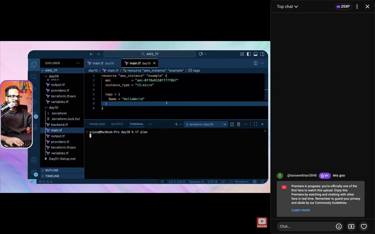 KhanTanseer2's tweet image. Day 10/30 of #30daysofawsterraform by @techie_piyush &amp;amp; @thecloudopscomm 

Covered conditional expressions, dynamic blocks and splat expressions with simple examples and diagrams.

Blog : terraform-and-aws.hashnode.dev/understanding-…

YouTube : youtu.be/R4ShnFDJwI8?si…

#LearnInPublic