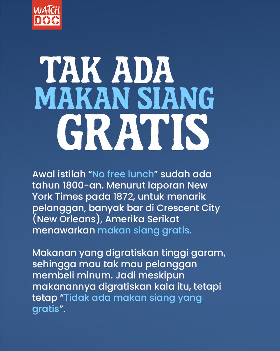 watchdoc_ID's tweet photo. Pasti kamu familiar dengan istilah Makan Bergizi Gratis. Tapi apakah kamu familiar juga dengan ungkapan Tidak Ada Makan Siang Gratis? 

Nantikan film terbaru Watchdoc pada Desember 2025 ini. 

https://t.co/r86WoC8lK4

#Watchdoc #MBG #Bencana https://t.co/a1VPE7WHwc