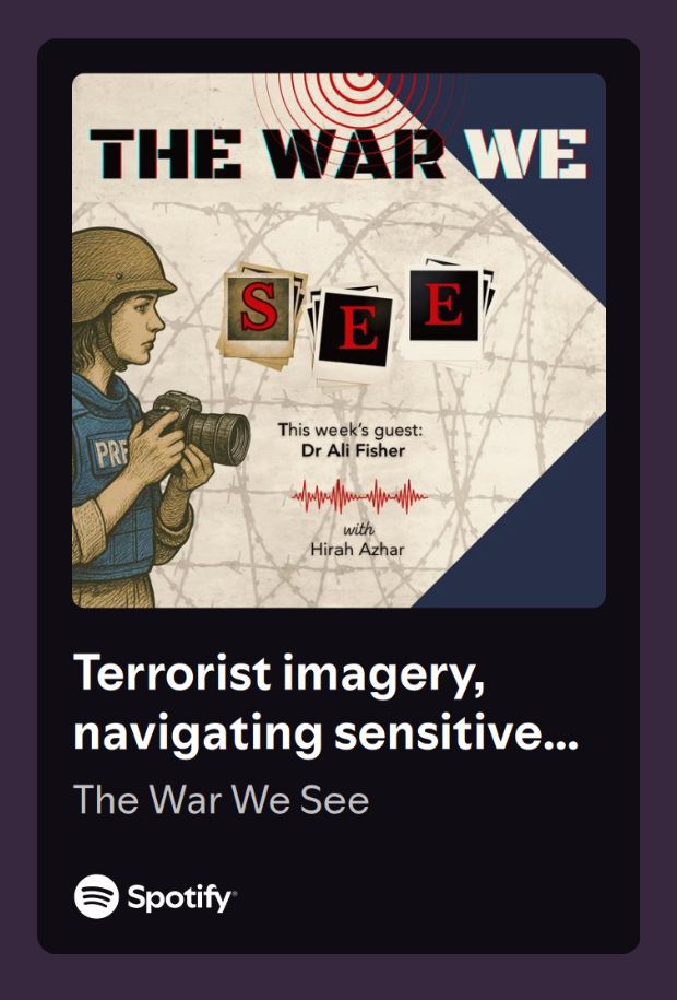 The War We See podcast tweet media