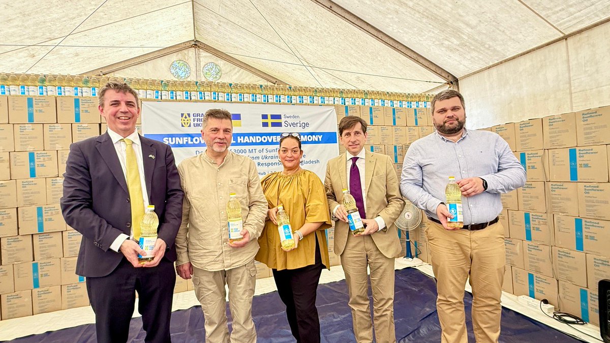 Swedish Ambassador to Bangladesh tweet media