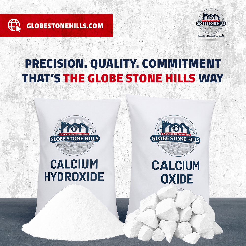 Industries don’t slow down—neither do we.
Globe Stone Hills provides Calcium Oxide &amp; Calcium Hydroxide engineered to support every process, every production line, and every demand. Where consistency meets performance, we lead the way.
Start your production with us today.

📩