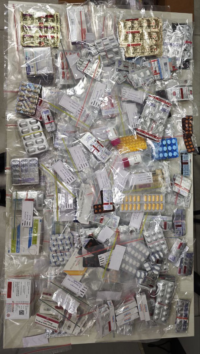 theliverdr's tweet image. Hello everyone! 

An update 
Citizens Generic vs. Branded Drugs Project

From the final list we have procured 131 drugs inclusive of branded, branded generics, Jan Aushadhi and local/trade generics

All are packed, sealed and ready to be shipped for analysis today. We expect the…