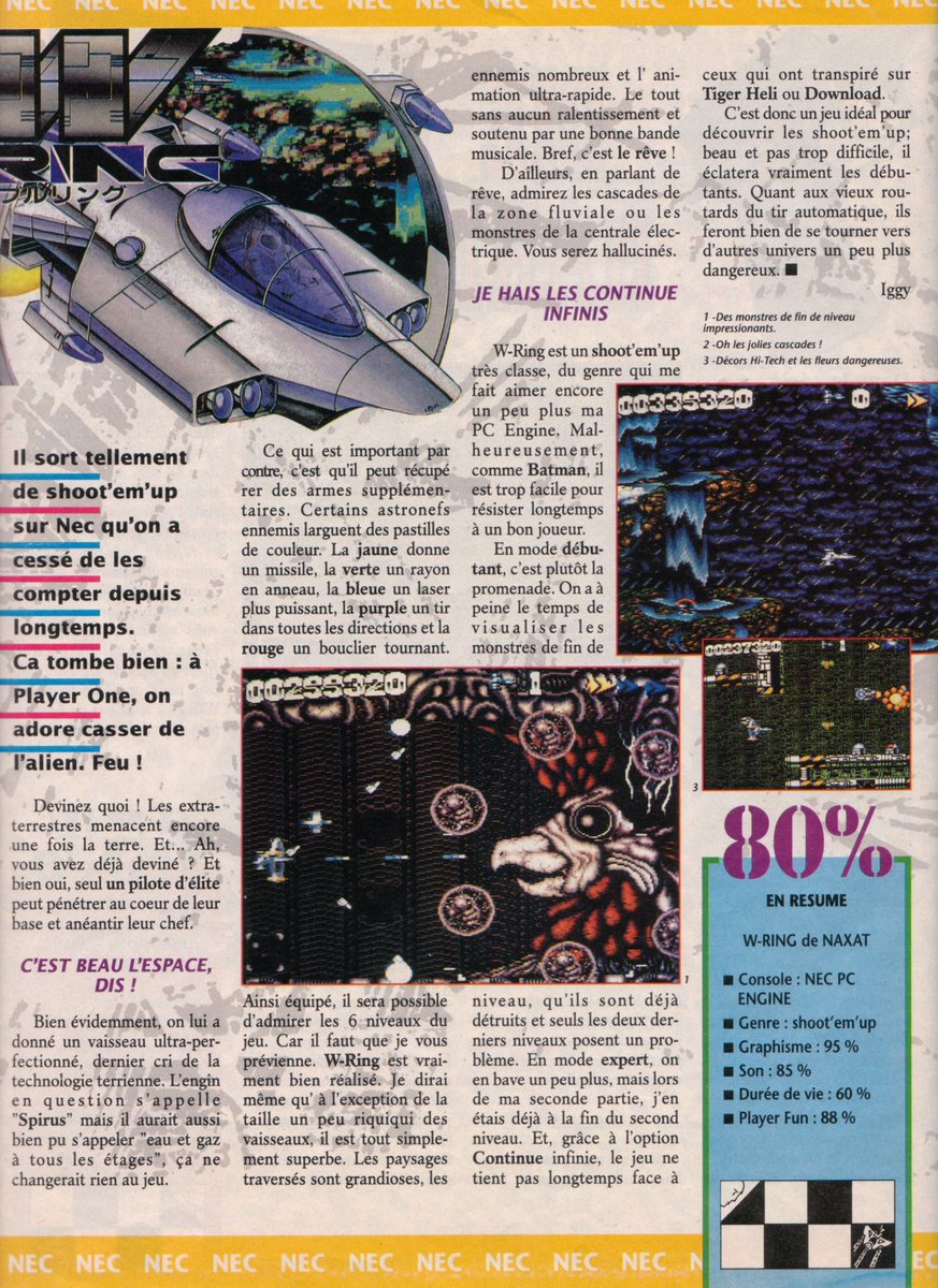 AllmightoFranky's tweet photo. #Nostalgeek,on termine le feuilletage de ce #PlayerOne de décembre 1990 avec du test sur #PCengine par Iggy (@OlivierScamps),du #Batman,#DieHard,#Wring,#FinalBlaster et #GomolaSpeed oui oui,tout ça! #retro #retrogaming #oldschool #80s #90s 1/5 https://t.co/zuh1afmScL