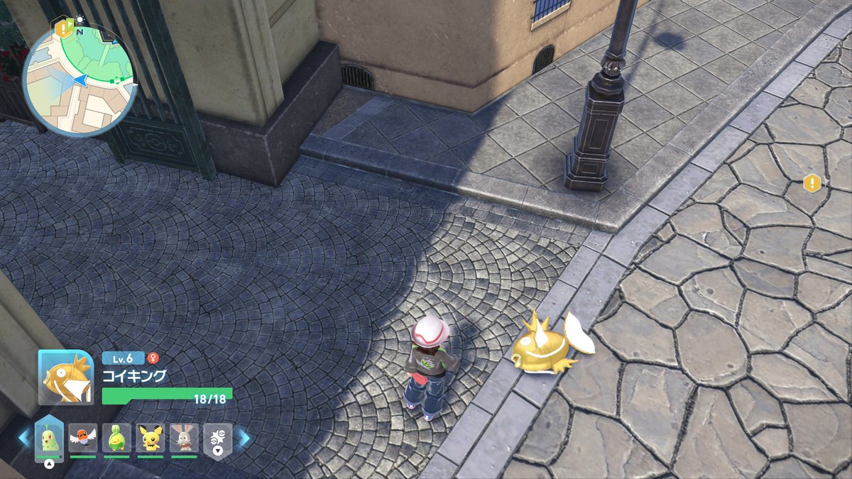 ZA初めての色違いはまさかのコイキングだった………