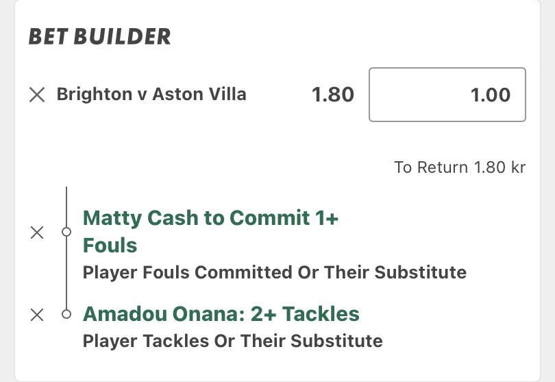 rekoteket's tweet photo. ⚽️ Brighton - Aston Villa

Cash last 5 games: (1, 1, 1, 3, 3)
Onana last 5 games: (3, 3, 2, 3, 1)

Stats by @StatsHubCom https://t.co/KSsJa1QWUa