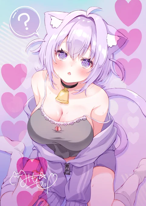 ぐるぐるおめめねこさん…