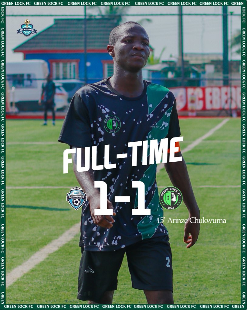 GreenLockFC's tweet image. Fought hard, shared the spoils.
We take the lessons and keep pushing 💪🏾

#greenlockfc #lockin
#ignitethegameignitethefame