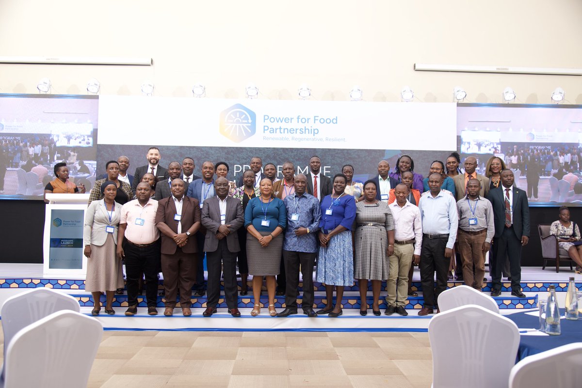 The Ministry of Agriculture, Animal Industry and Fisheries was represented at the official launch of the <a href="/SNVinUganda/">SNV Uganda</a> #PowerForFood Partnership in Kampala by a team that was led by <a href="/JTwinamasiko1/">Julius Twinamasiko</a>. 

Details about the project are available online : 🔗snv.org/project/power-…