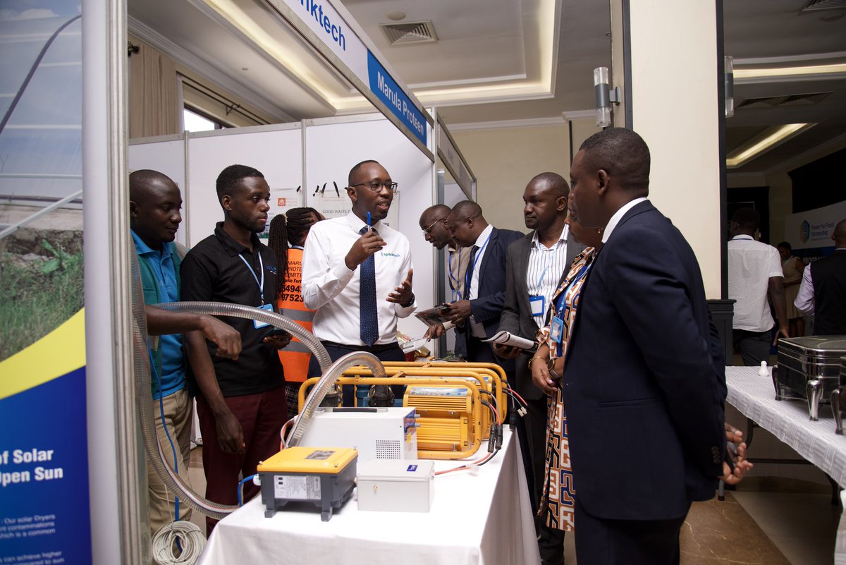 MAAIF_Uganda's tweet photo. The Ministry of Agriculture, Animal Industry and Fisheries was represented at the official launch of the @SNVinUganda #PowerForFood Partnership in Kampala by a team that was led by @JTwinamasiko1. 

Details about the project are available online : 🔗https://t.co/8ZiXFdWsaH https://t.co/zz3NPf1eJH