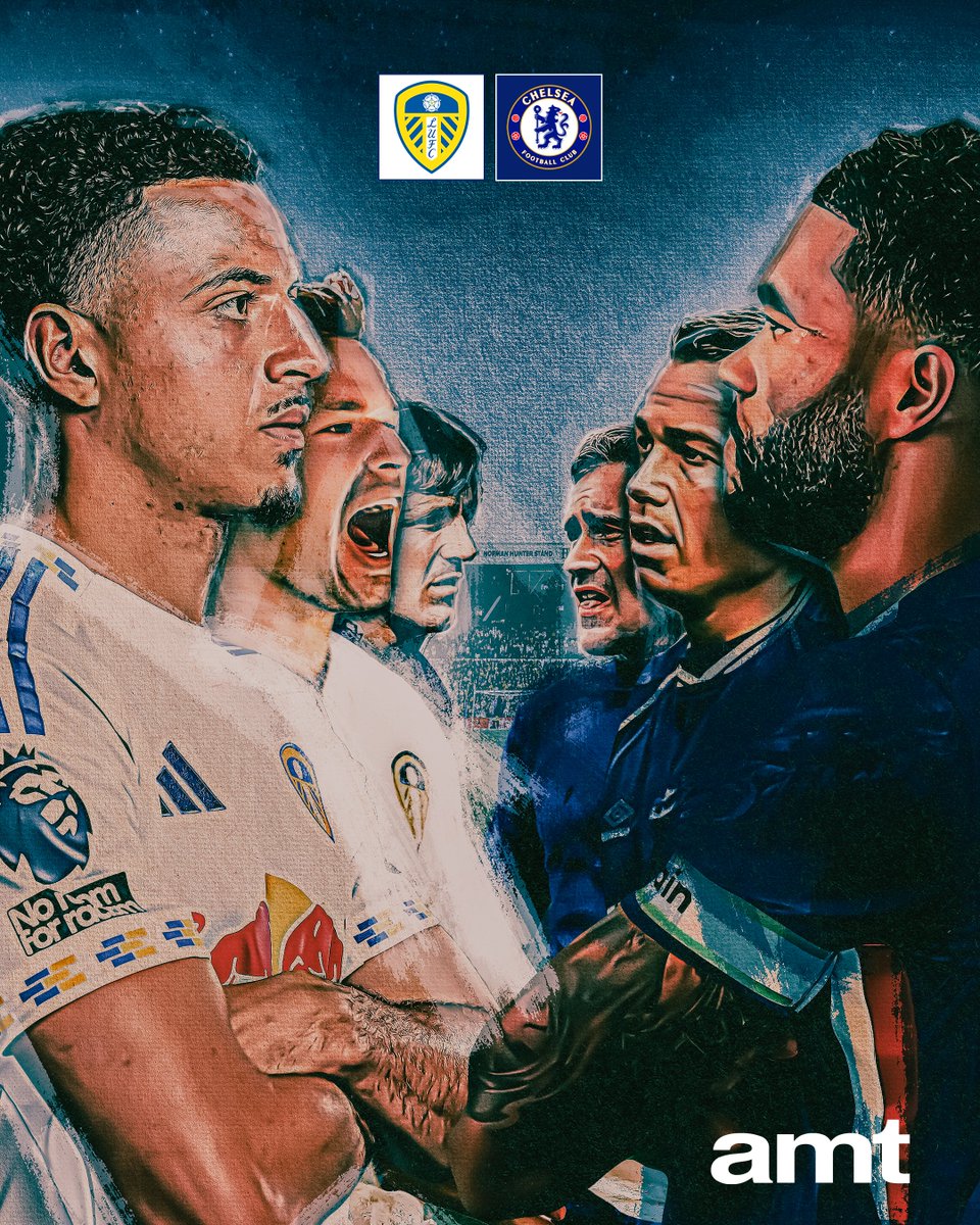 🤩 𝗠 𝗔 𝗧 𝗖 𝗛 𝗗 𝗔 𝗬
🆚 Chelsea
🏟️ Elland Road
🕒 8:15pm (GMT)
📱 #LEECHE