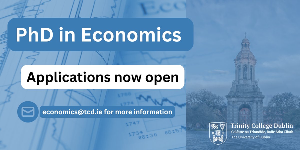 Department of Economics, Trinity College Dublin tweet media