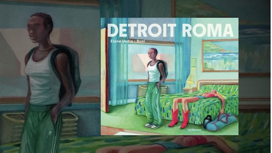 ericguillaud's tweet image. Sur la route de Detroit Roma : l’Amérique en CinémaScope d’Elene Usdin et Boni
france3-regions.blog.franceinfo.fr/actu-bd-livrej…
#BD #BandeDessinée @ESarbacane #lecture #culture #EleneUsdin