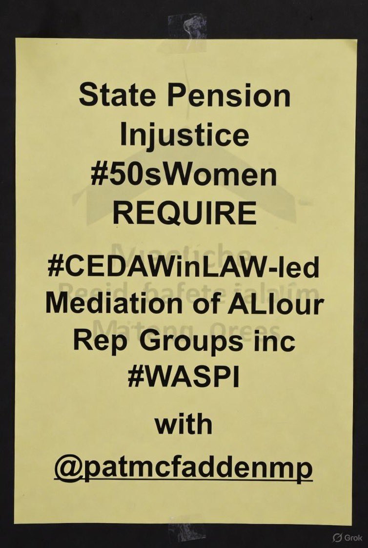 <a href="/prweekuknews/">PRWeek UK</a> <a href="/Angelam19081972/">Angela madden</a> <a href="/waitrose/">Waitrose & Partners</a> <a href="/BBCRadio4/">BBC Radio 4</a> <a href="/asda/">Asda</a> <a href="/meropemills/">Merope</a> <a href="/NHSuk/">NHS</a> <a href="/KingsCollegeNHS/">King's College NHS</a> <a href="/paullaity/">paul laity</a> <a href="/estherrantzen/">Esther Rantzen</a> <a href="/loosewomen/">Loose Women</a> <a href="/WASPI_Campaign/">#WASPI Campaign</a> <a href="/DWPgovuk/">Department for Work and Pensions</a> <a href="/JaneGoodallUK/">JGI UK and Roots & Shoots</a> <a href="/LeoDiCaprio/">Leonardo DiCaprio</a> <a href="/NetflixUK/">puɐlǝɹI ⅋ ʞꓵ xᴉlɟʇǝN</a> Here above☝️we StatePensionInjustice #50sWomen see in <a href="/Angelam19081972/">Angela madden</a> Angela Madden’s own proud RT of <a href="/prweekuknews/">PRWeek UK</a> &amp; see <a href="/WASPI_Campaign/">#WASPI Campaign</a> cosying up nicely😳next to <a href="/DWPgovuk/">Department for Work and Pensions</a> in celebration of <a href="/HigginsonTweets/">Higginson Strategy</a> expensively #WASPI efforts to eradicate our call for MediationNOW