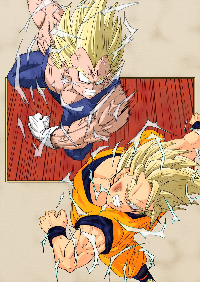 孫悟空＆#ベジータ