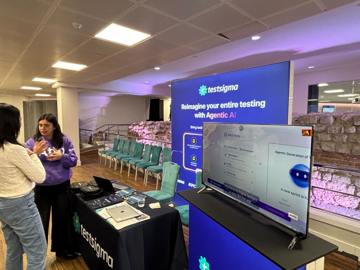 testsigmainc's tweet image. QAFinancial London has come to a close, and it was truly an outstanding experience! 🇬🇧✨
A sincere thank you to the organizers, speakers, and everyone who took the time to engage, share knowledge, and exchange ideas. Until next time, #QAFinancial
#FutureofTesting #Testsigma