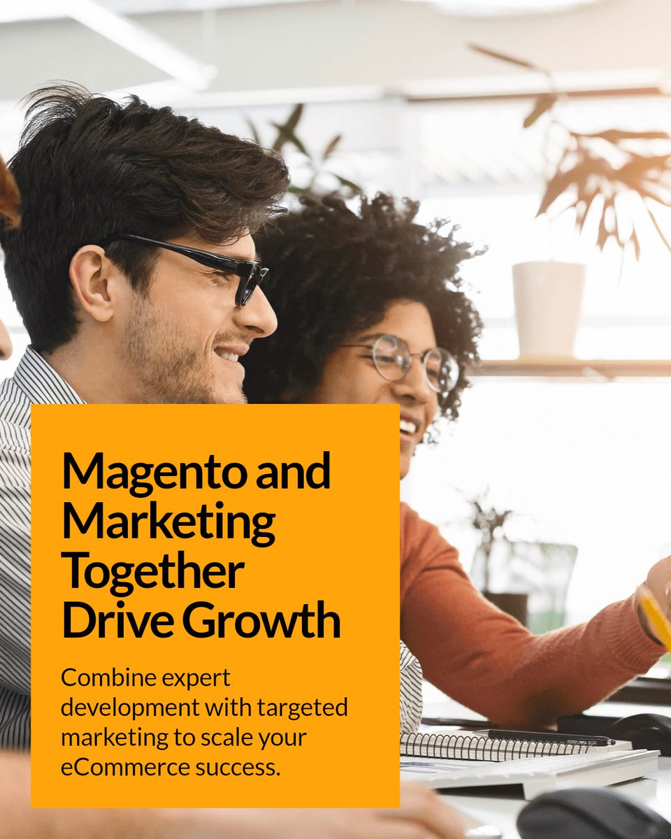 5M__Solutions's tweet image. Expert Magento development plus targeted marketing equals scalable eCommerce success. At 5MS, we integrate both to increase conversions and revenue. Ready to transform your business?

#Magento #AdobeCommerce #EcommerceDevelopment #WebDevelopment #MagentoSupport