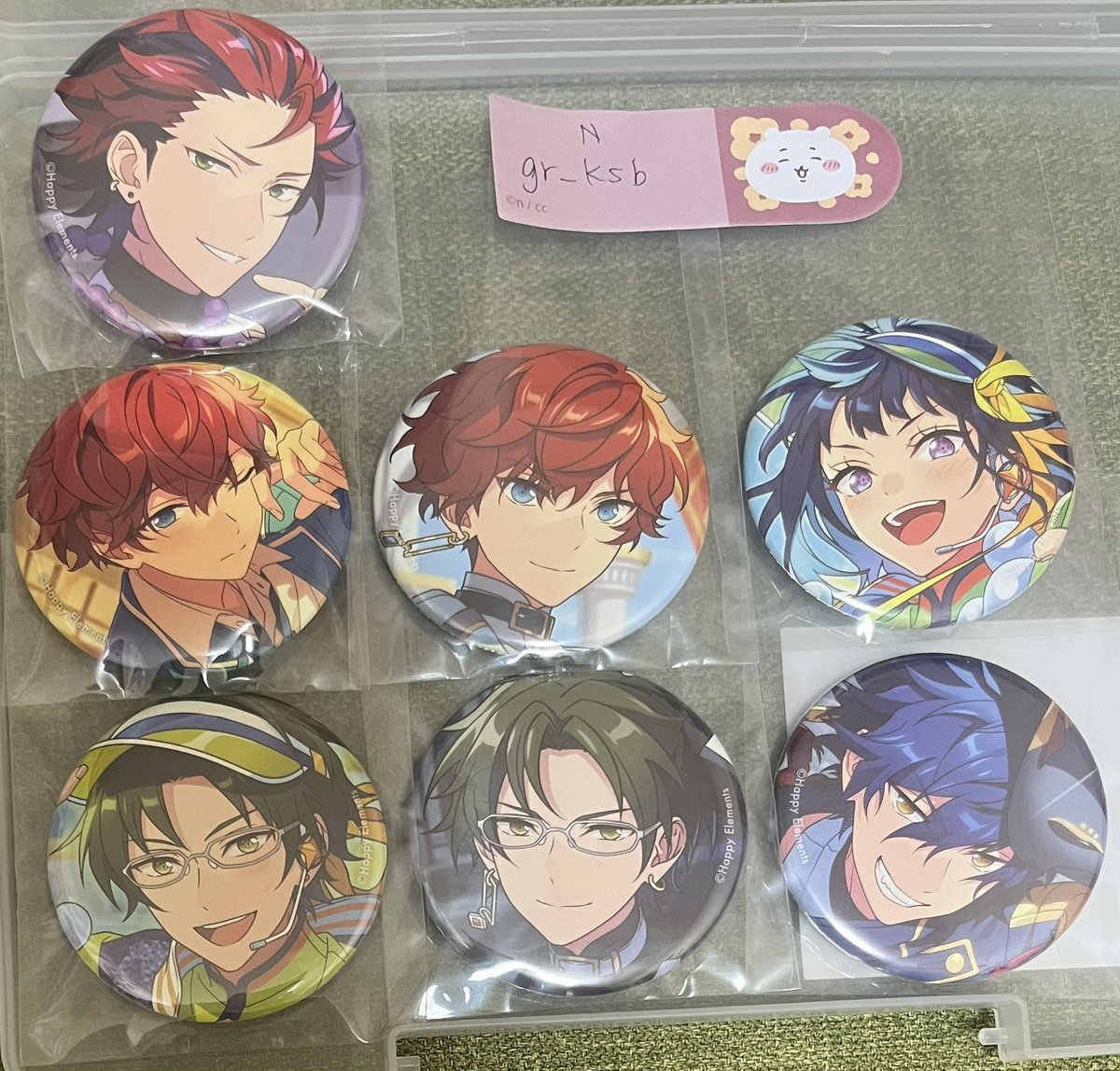 あんスタ あんさんぶるスターズ コレクション缶バッジ イベコレ 交換