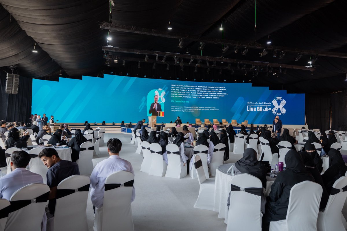 مؤتمر حائل الدولي لطب نمط الحياة: منصة علمية تستضيف العقول لتبادل الخبرات، مع الخبراء والمهتمين لتعزيز نمط الحياة الصحي.

#مؤتمر_حائل_الدولي_لطب_نمط_الحياة
#عش80