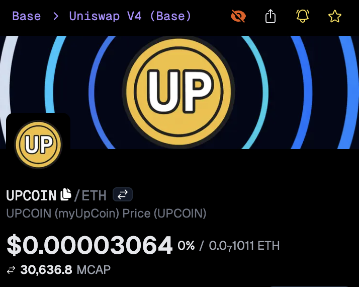 cryptoK_nft's tweet photo. First ever created upcoin.

New tech, new trenches.

Welcome to MyUpCoin https://t.co/iaBh0Y67jK