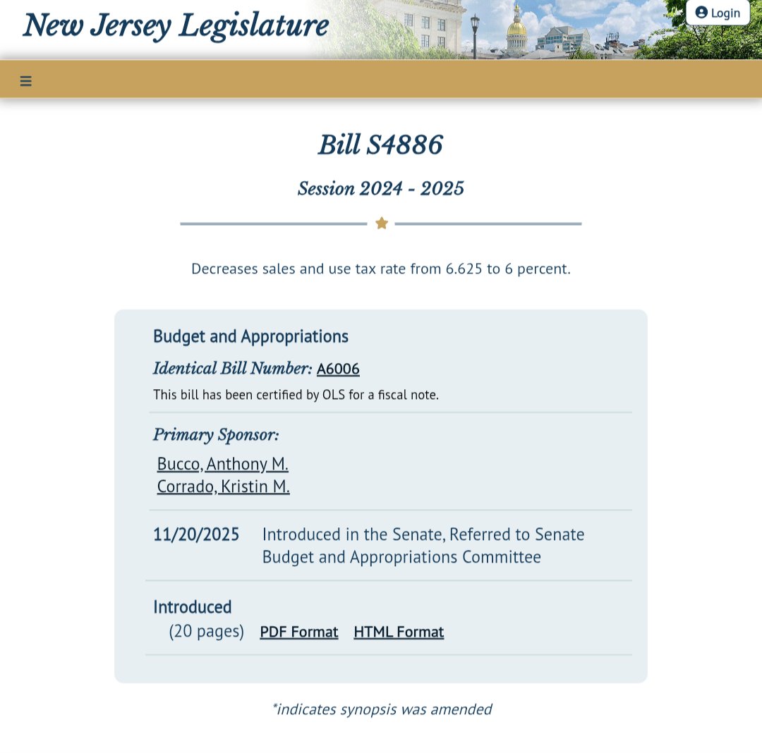 File this under “things everyone already knew”: the current governor’s dream was to return the sales tax to 7%. Gov. Murphy has tried to shove that little gem into his proposed budgets. When you’re drunk on spending and the federal COVID relief dollars dry up, they always run