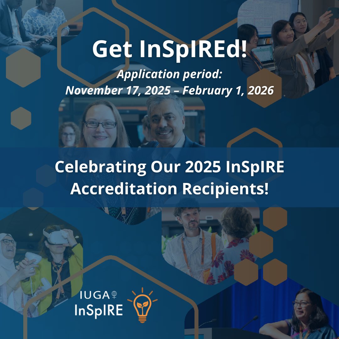 iugaoffice's tweet photo. The InSpIRE Program celebrates practitioners advancing urogynecology where the subspecialty is not yet recognized.

Meet the 2025 InSpIRE recipients from Latin America, Asia, Europe, and beyond. 🌍

💡 You could be next – applications now open!

🔗 https://t.co/01l0UAHbnk https://t.co/ECH1YyA1Ag