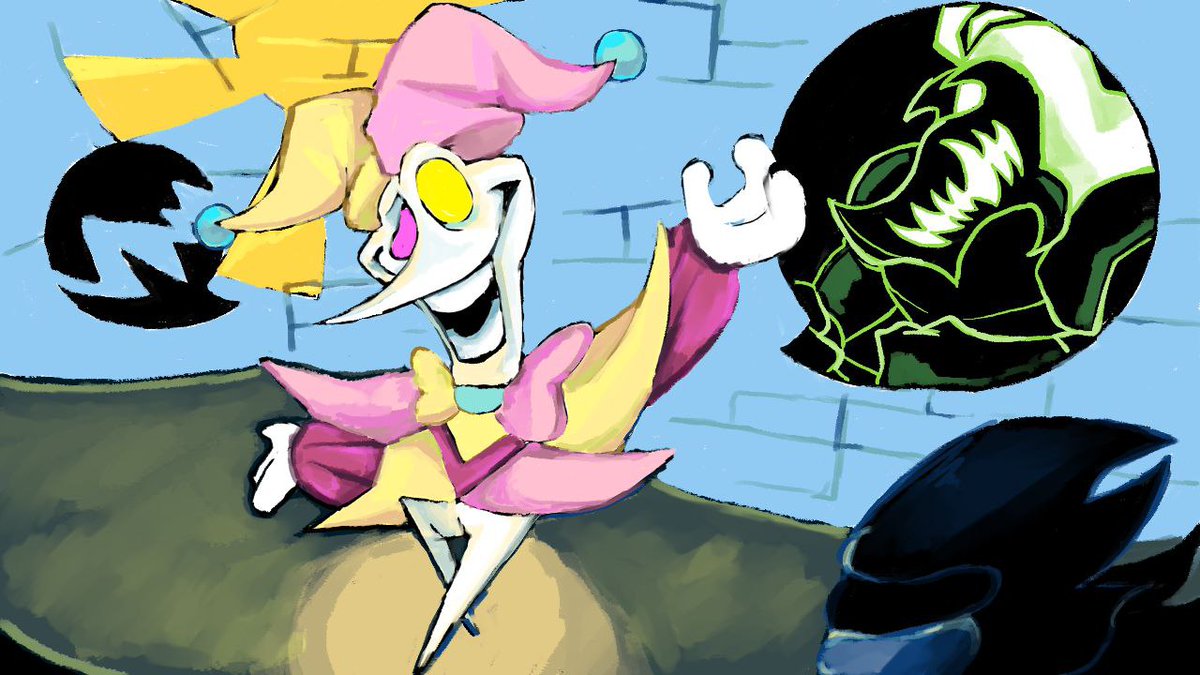 X_Dark_Eye_X's tweet image. Oh, by the way, I made these arts for the Worldsmith video. 

#deltarune 
#chapterrewritten