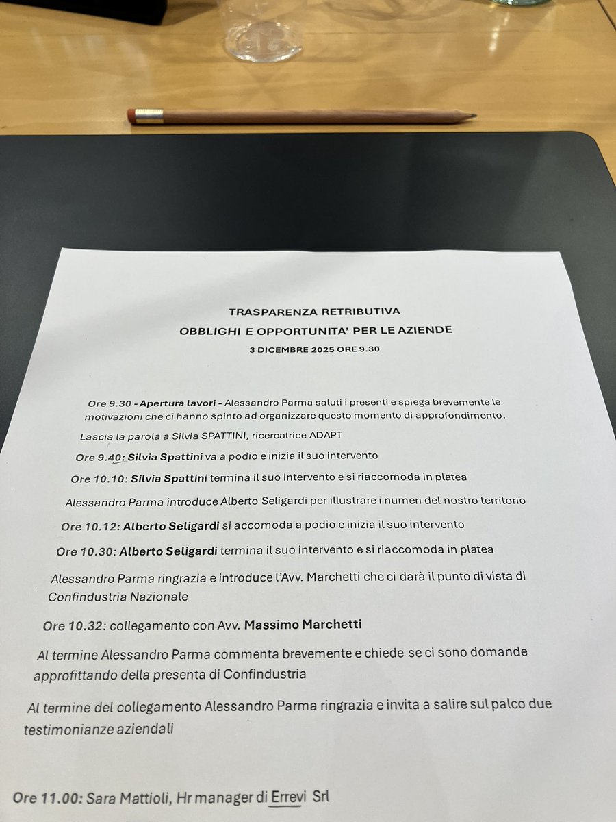 Trasparenza retributiva:
obblighi e opportunità per le aziende
Oggi in #ConfindustriaRE