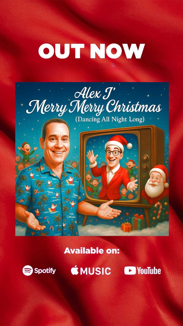 “It’s here! 🎄✨

‘Merry Merry Christmas (Dancing All Night Long)’ is OUT NOW — turn it up and let’s kick off Christmas party season together! 🎶💃🕺”

open.spotify.com/track/1WfiM7gr… 🎶

✨ linktr.ee/alexjoriginals 🎧

#music #christmas #FestiveSeason