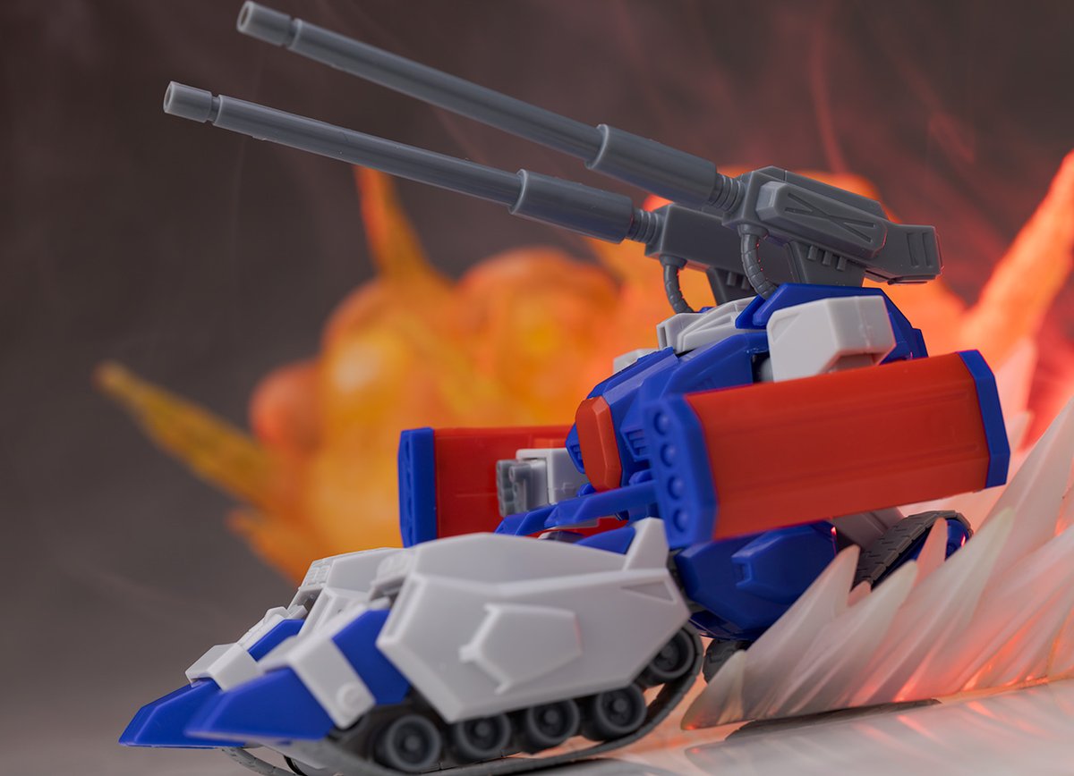 機動戦士ガンダムF91」より1/100 ガンタンク R-44のレビューを公開しま
