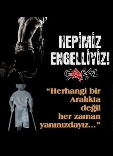 3-ARALIK HEPİMİZ ENGELLİYİZ 🦅ÇArşı🦅🦅🦅