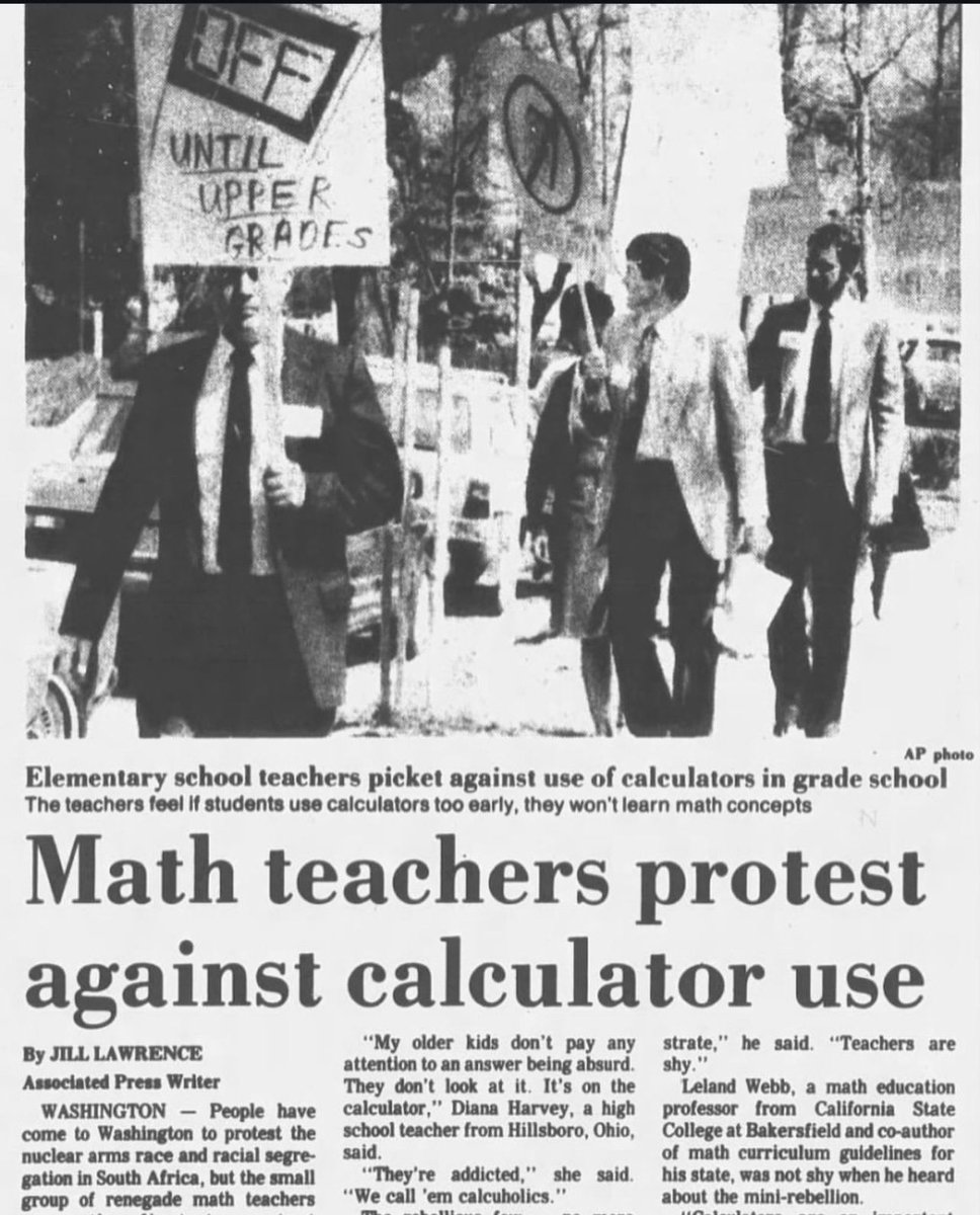 OpenHiteshAI's tweet image. Teachers once marched to ban calculators, terrified they’d kill thinking.
Today many fight AI the same way.
History rhymes.
Calculators didn’t end math. AI won’t end education.
But refusing to learn AI will end careers.
Adapt or fall behind.
#AI #Education #FutureOfWork
